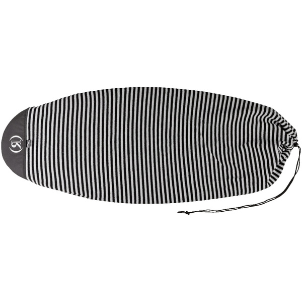 2026 Ronix Round Nose Surf Sock R20-BAG-SS - Black / White